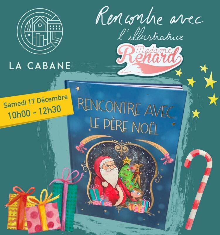 dédicaces la cabane gien illustratrice librairie