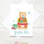 nounours fêtes carte
