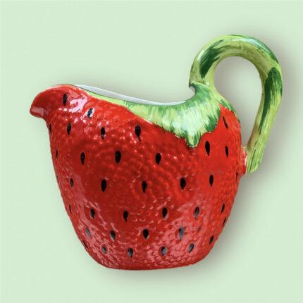 fraise pot a lait