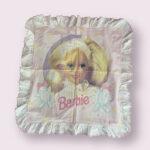 Taie oreiller barbie volant romantique