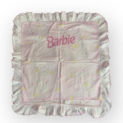 Taie oreiller barbie volant romantique