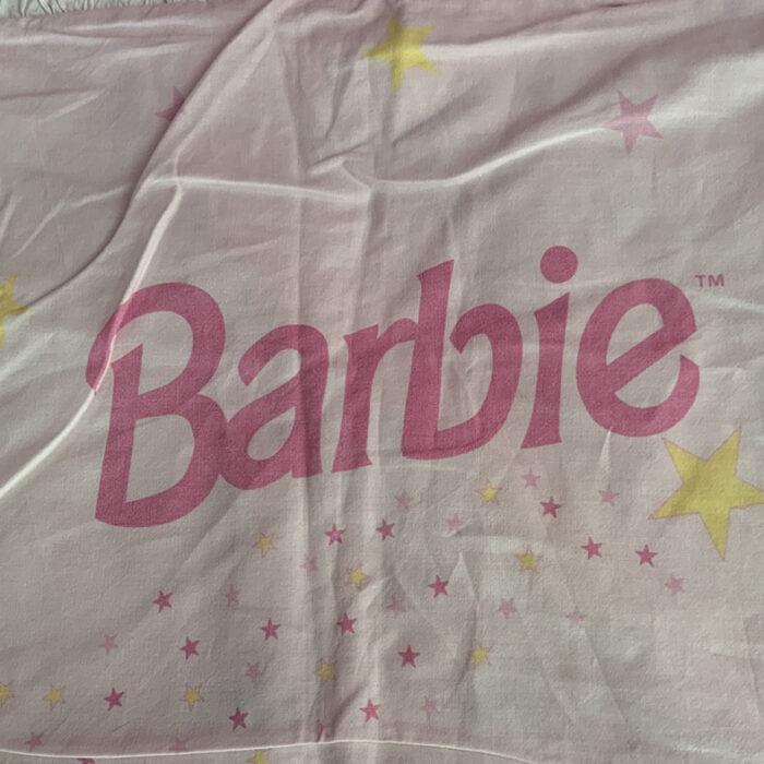 Taie oreiller barbie volant romantique