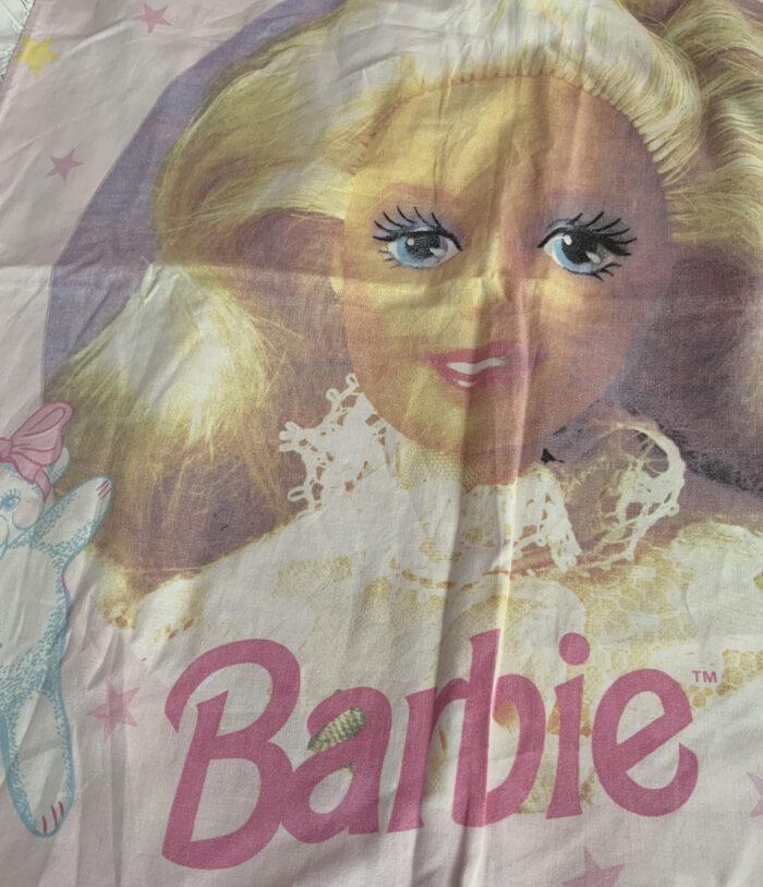 Taie oreiller barbie volant romantique