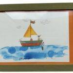 Bateau lapin mer océan