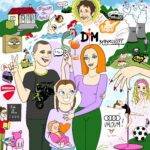 Portrait cherche et trouve unique illustration