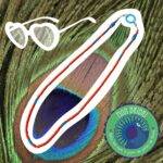 Chaîne de lunettes Mon bribri | Orange et bleu