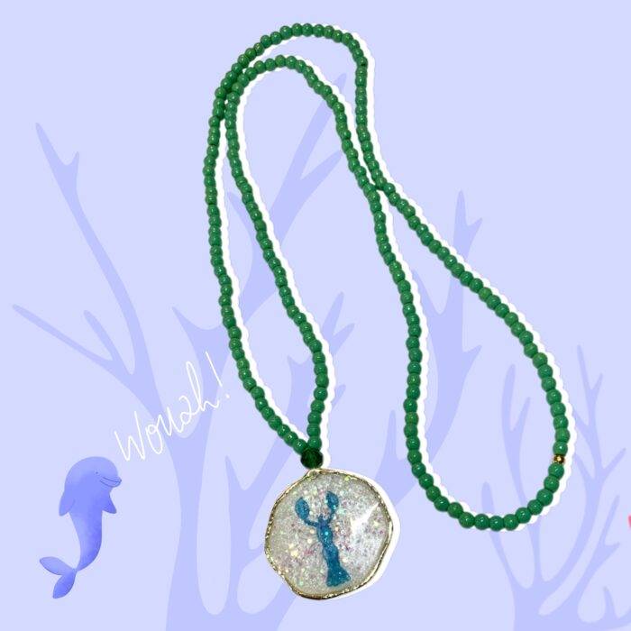Collier sautoir perles