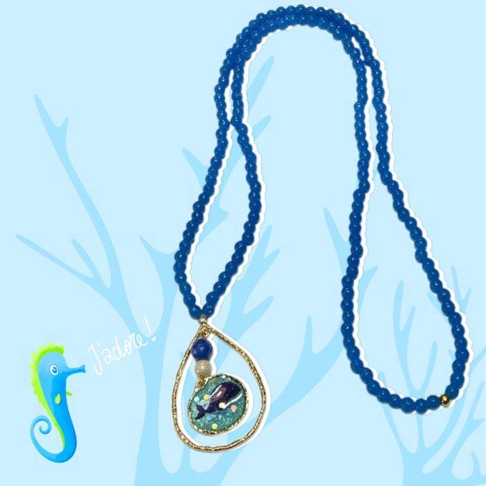 Baleine océan à paillettes modèle unique