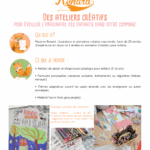 atelier animation dessin art