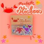 Stickers poisson océan
