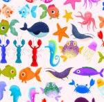 Stickers poissons ocean