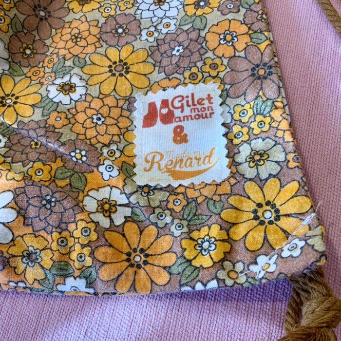 Sac à dos baluchon « Fleurs » – Image 4