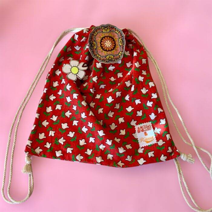 Sac à dos baluchon « motif » – Image 5