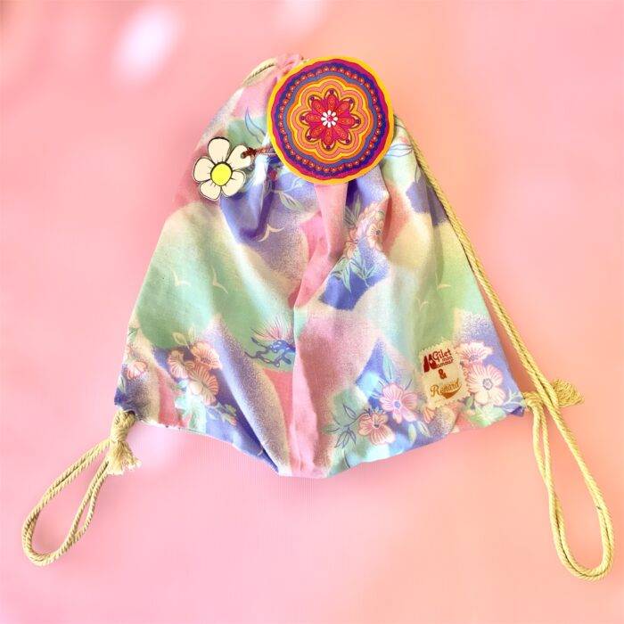 Sac baluchon upcycling