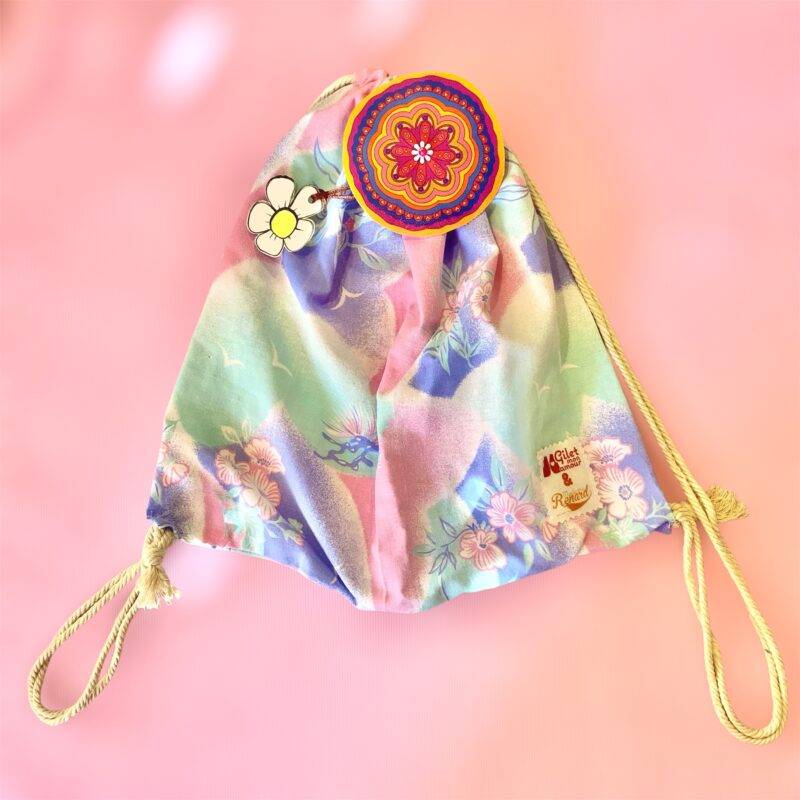 Sac baluchon upcycling