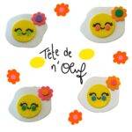Broche tête de n oeuf