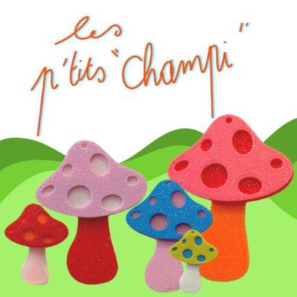 Broche Champignon