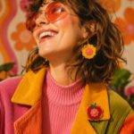 Broche seventies pop